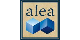Logotipo de editorial: «alea»