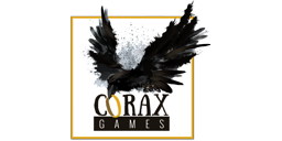 Logotipo de editorial: «Corax Games»
