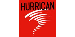 Logotipo de editorial: «Hurrican»