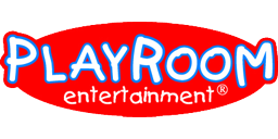 Logotipo de editorial: «Playroom Entertainment»