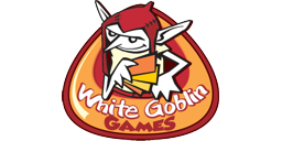 Logotipo de editorial: «White Goblin Games»