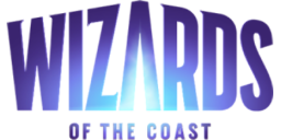 Logotipo de editorial: «Wizards of the Coast»