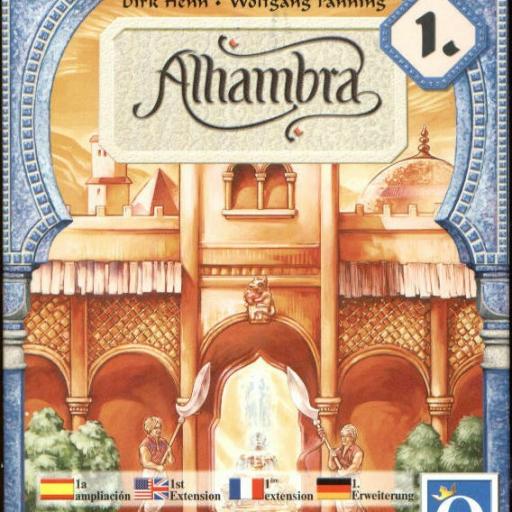Imagen de juego de mesa: «Alhambra: Las simpatías del Bajá»