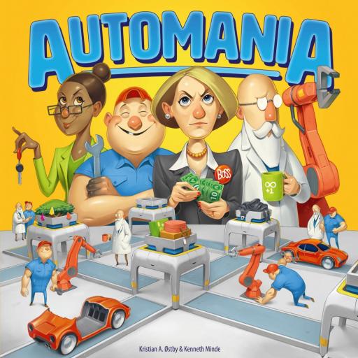 Imagen de juego de mesa: «Automania»