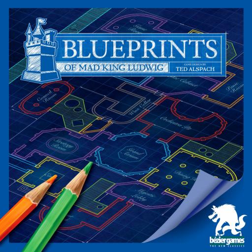Imagen de juego de mesa: «Blueprints of Mad King Ludwig»