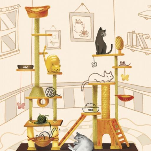 Imagen de juego de mesa: «Cat Café»