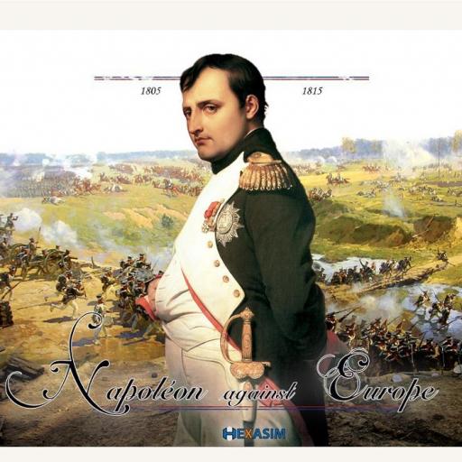 Imagen de juego de mesa: «Napoleon against Europe»