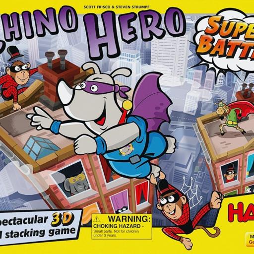 Imagen de juego de mesa: «Rhino Hero: Super Battle»