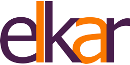 Logotipo de tienda: «Elkar»