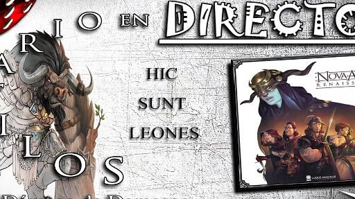 Imagen de reseña: «Partida "Nova Aetas Renaissance" 07 1.0 Hic Sunt Leones "Territorio inexplorado"»