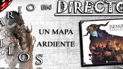 Imagen de reseña: «Partida "Nova Aetas Renaissance" 0.1 Un mapa ardiente»