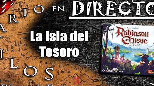 Imagen de reseña: «Partida "Robinson Crusoe: Edición Coleccionista" La isla del tesoro»
