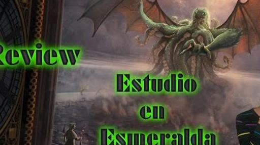 Imagen de reseña: «Reseña: "Estudio en esmeralda"»