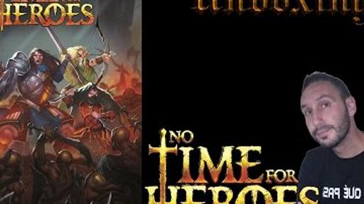 Imagen de reseña: «Unboxing... "No Time for Heroes"»