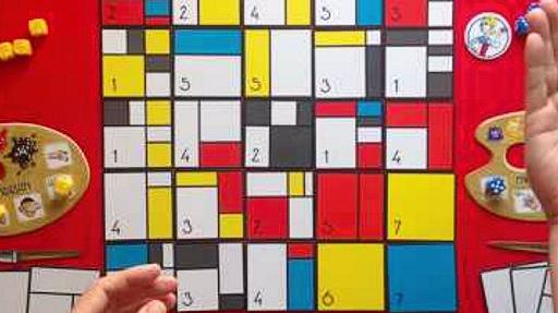 Imagen de reseña: «"Mondrian: The Dice Game" | Cómo se juega»