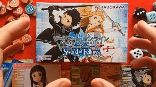 Imagen de reseña: «"Sword Art Online Board Game: Sword of Fellows" | Presentación»