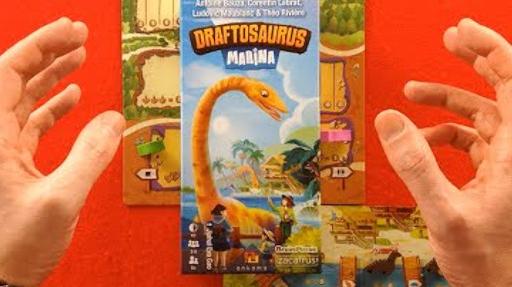 Imagen de reseña: «"Draftosaurus: Marina" | Presentación | Cómo se juega»