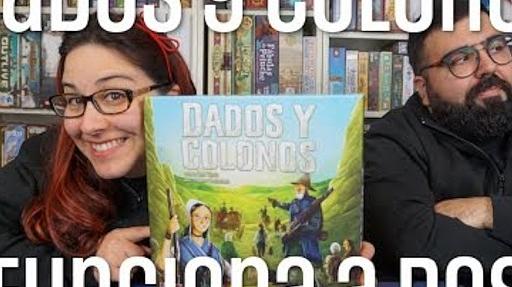 Imagen de reseña: «"Dados y Colonos" - ¿Funciona a dos?»