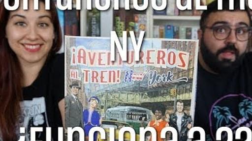 Imagen de reseña: «"¡Aventureros al tren! Nueva York" - ¿Funciona a dos?»