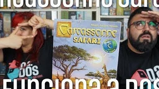 Imagen de reseña: «"Carcassonne Safari" - ¿Funciona a dos?»