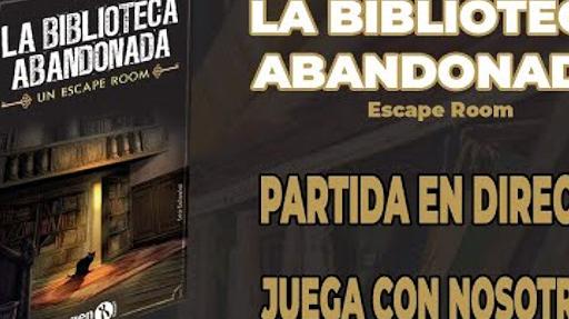 Imagen de reseña: «"La Biblioteca Abandonada: Un Escape Room" Partida + opinión»