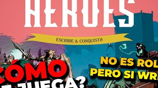 Imagen de reseña: «"Héroes: Escribe y Conquista" Aprende a jugar​»