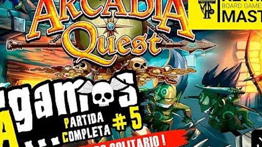 Imagen de reseña: «Jugamos a - "Arcadia Quest" (Solitario) #5»