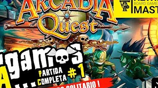 Imagen de reseña: «Jugamos a - "Arcadia Quest" (Solitario) #1»