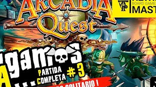 Imagen de reseña: «Jugamos a - "Arcadia Quest" (Solitario) #3»
