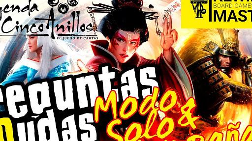 Imagen de reseña: «Preguntas & dudas - Modo solo | "La Leyenda de los Cinco Anillos: LCG"»