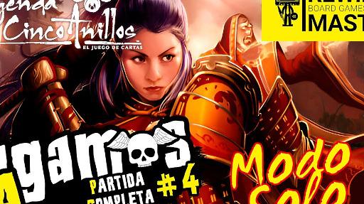 Imagen de reseña: «Jugamos a - "La Leyenda de los Cinco Anillos: LCG" | Modo solo #4»