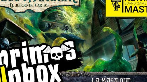 Imagen de reseña: «Abrimos - "Arkham Horror: LCG – La Masa que lo Devoraba Todo"»