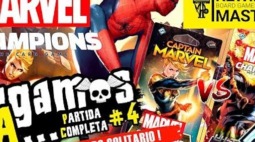 Imagen de reseña: «Jugamos a - "Marvel Champions: LCG" (Solitario) #4»