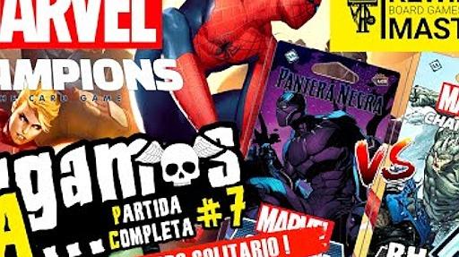 Imagen de reseña: «Jugamos a - "Marvel Champions: LCG" (Solitario) #7»