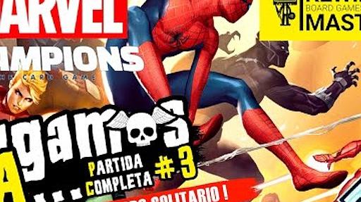 Imagen de reseña: «Jugamos a - "Marvel Champions: LCG" (Solitario) #3»