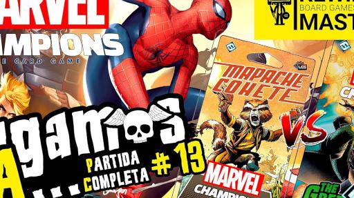 Imagen de reseña: «Jugamos a - "Marvel Champions: LCG – El Duende Verde"»