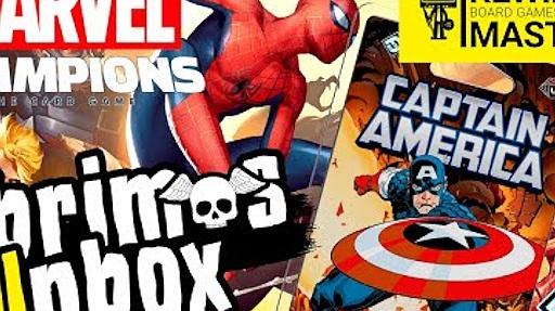 Imagen de reseña: «Abrimos - "Marvel Champions: LCG – Capitán América"»