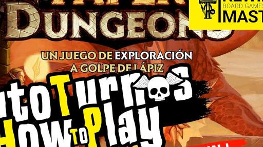 Imagen de reseña: «TutoTurnos - "Paper Dungeons"»