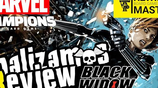 Imagen de reseña: «Analizamos - "Marvel Champions: LCG – Viuda Negra"»