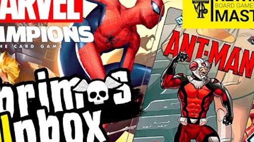 Imagen de reseña: «Abrimos - "Marvel Champions: LCG – Hombre Hormiga"»