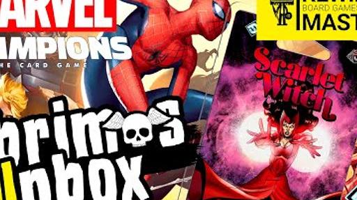 Imagen de reseña: «Abrimos - "Marvel Champions: LCG – Bruja Escarlata"»