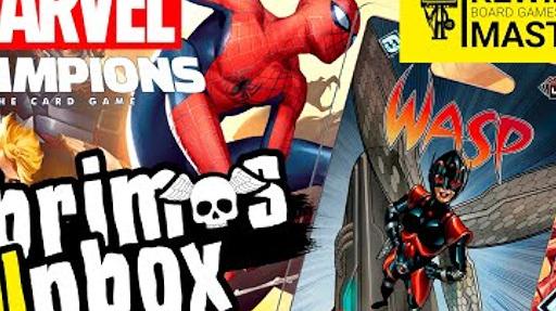 Imagen de reseña: «Abrimos - "Marvel Champions: LCG – Avispa"»