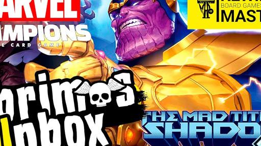Imagen de reseña: «Abrimos - "Marvel Champions: LCG – La sombra del titán loco"»