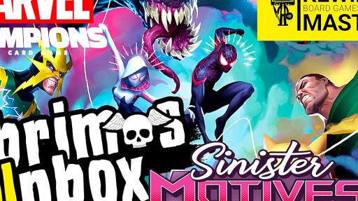 Imagen de reseña: «Abrimos - "Marvel Champions: LCG – Motivos Siniestros"»