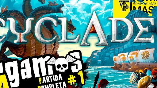 Imagen de reseña: «Jugamos a - "Cyclades: Edición legendaria" #1»