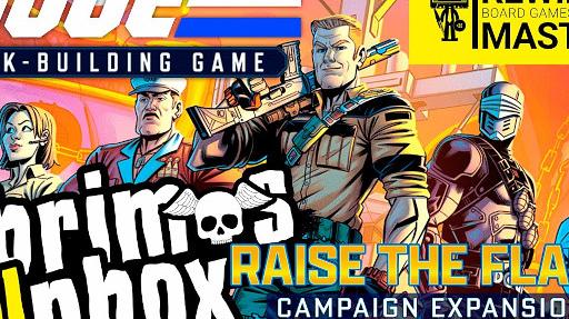 Imagen de reseña: «Abrimos - "G.I. JOE Deck-Building Game: Raise the Flagg Campaign Expansion"»