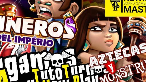 Imagen de reseña: «Jugamos a - "Mineros del Imperio: Aztecas y Monstruos"»