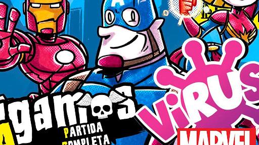 Imagen de reseña: «Partida a "Virus! Marvel"»