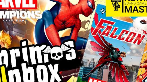 Imagen de reseña: «Abrimos - "Marvel Champions: LCG – Halcón"»