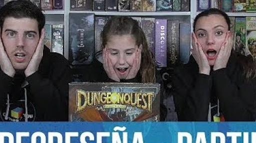 Imagen de reseña: «"DungeonQuest" | Videoreseña + Partida»